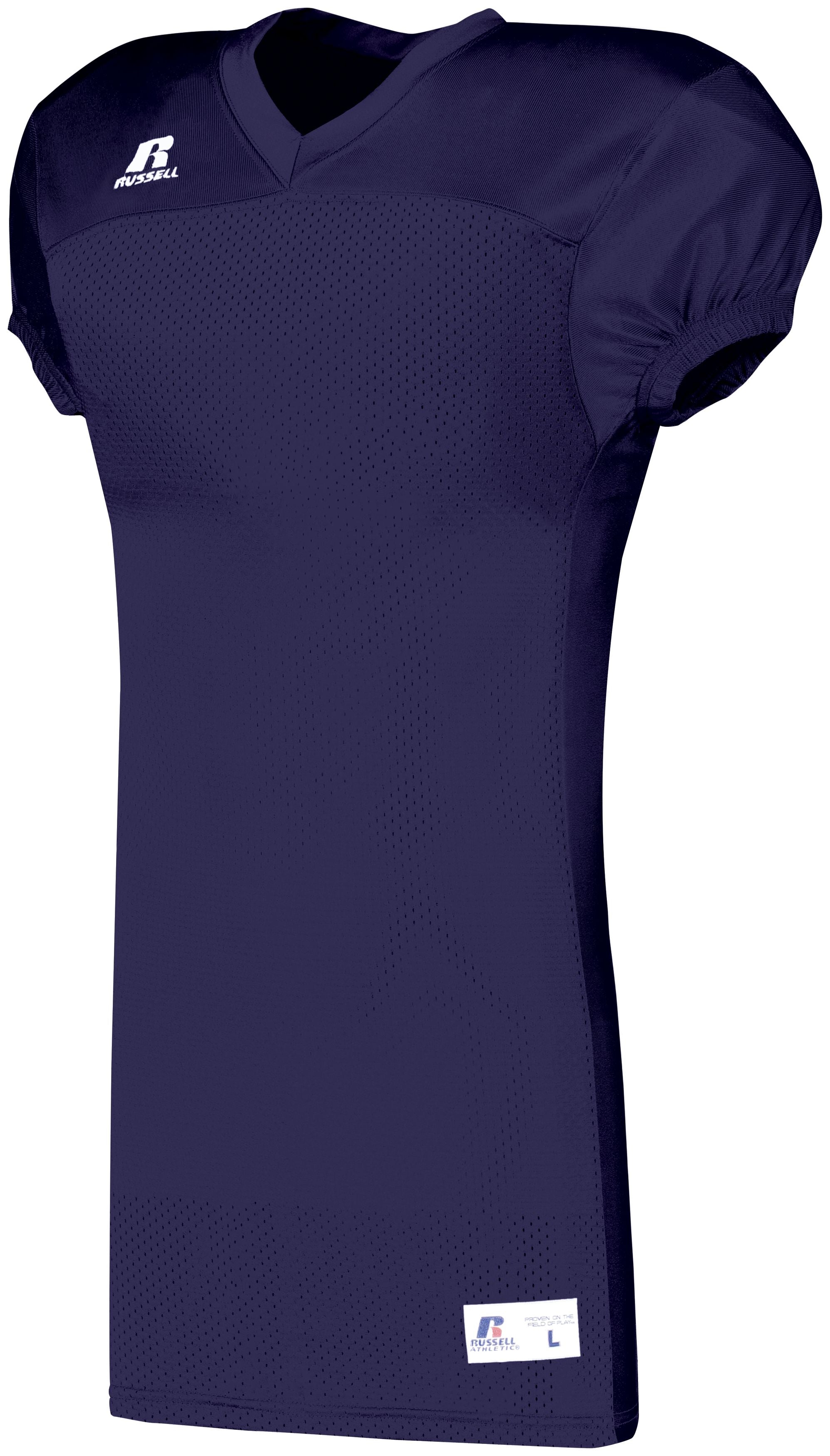 Russell Athletic Solid Jersey With Side Inserts in Purple  -Part of the Adult, Adult-Jersey, Football, Russell-Athletic-Products, Shirts, All-Sports, All-Sports-1 product lines at KanaleyCreations.com