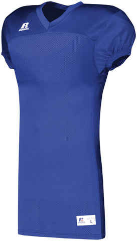 Russell Athletic Solid Jersey With Side Inserts in Royal  -Part of the Adult, Adult-Jersey, Football, Russell-Athletic-Products, Shirts, All-Sports, All-Sports-1 product lines at KanaleyCreations.com