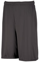 Russell Athletic Youth Dri-Power Essential Performance Shorts With Pockets in Stealth  -Part of the Youth, Youth-Shorts, Russell-Athletic-Products product lines at KanaleyCreations.com