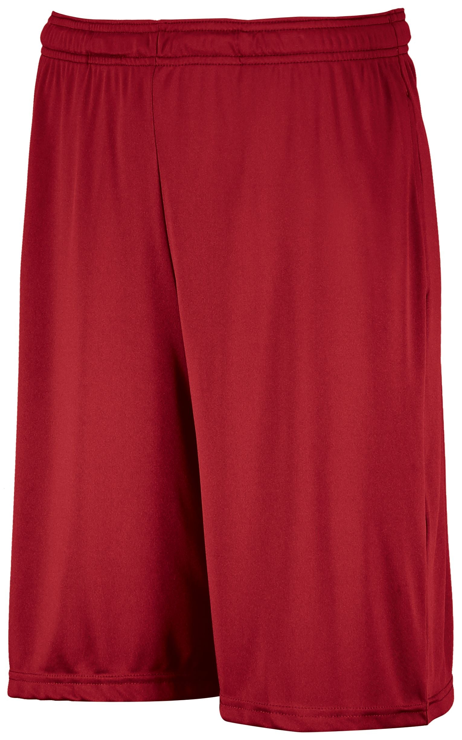 Russell Athletic Dri-Power Essential Performance Shorts With Pockets in True Red  -Part of the Adult, Adult-Shorts, Russell-Athletic-Products product lines at KanaleyCreations.com