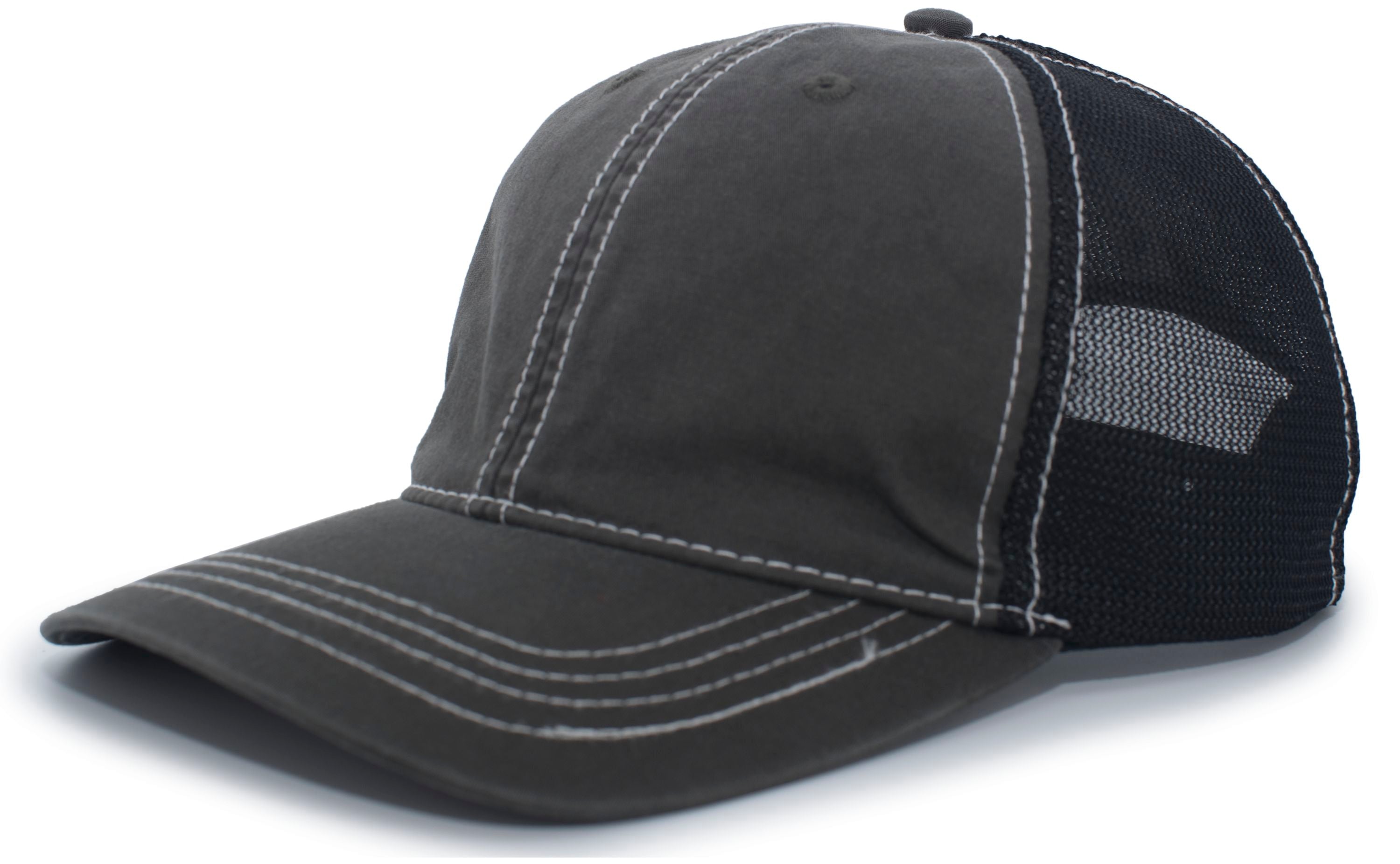 Pacific Headwear Vintage Trucker Snapback Cap